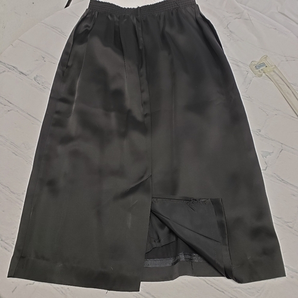 VINTAGE Formal Dress/Skirt Suit EUC Blk 5/6-8 - Picture 8 of 16